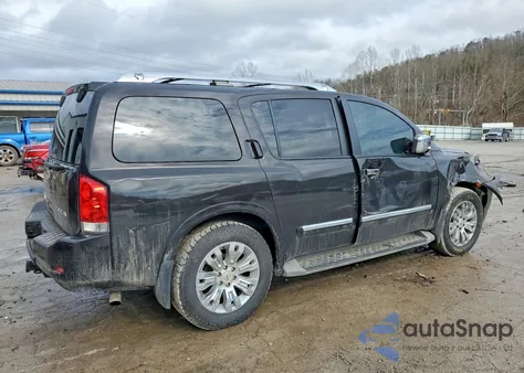 2015 Nissan Armada Platinum z USA, uszkodzony, nr VIN 5N1AA0NE3FN617826